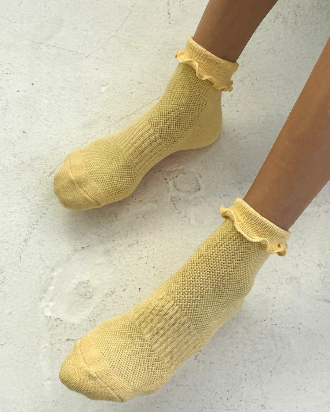Ruffled Hugger Socks