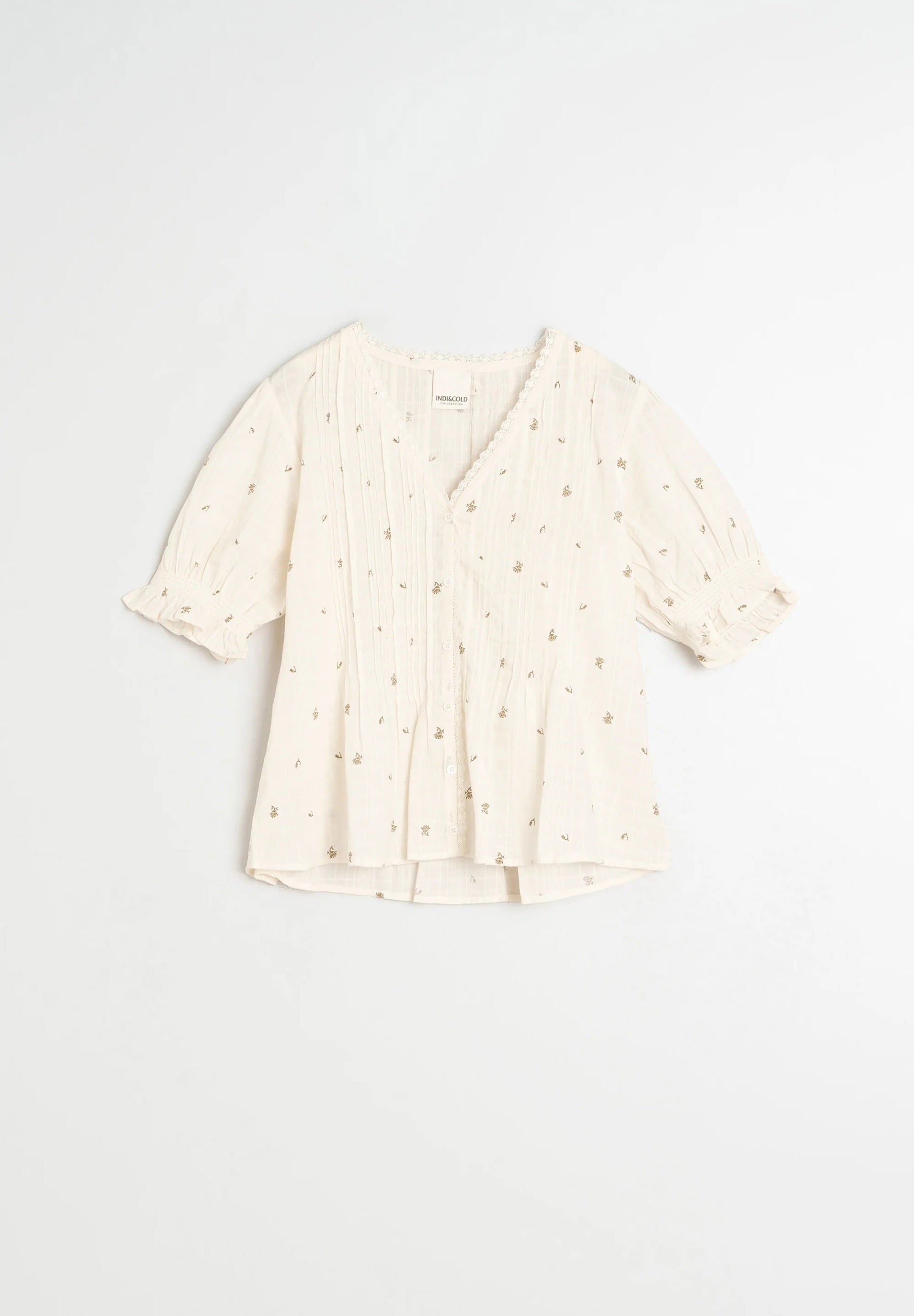 Short-Sleeved Elastic Shirt