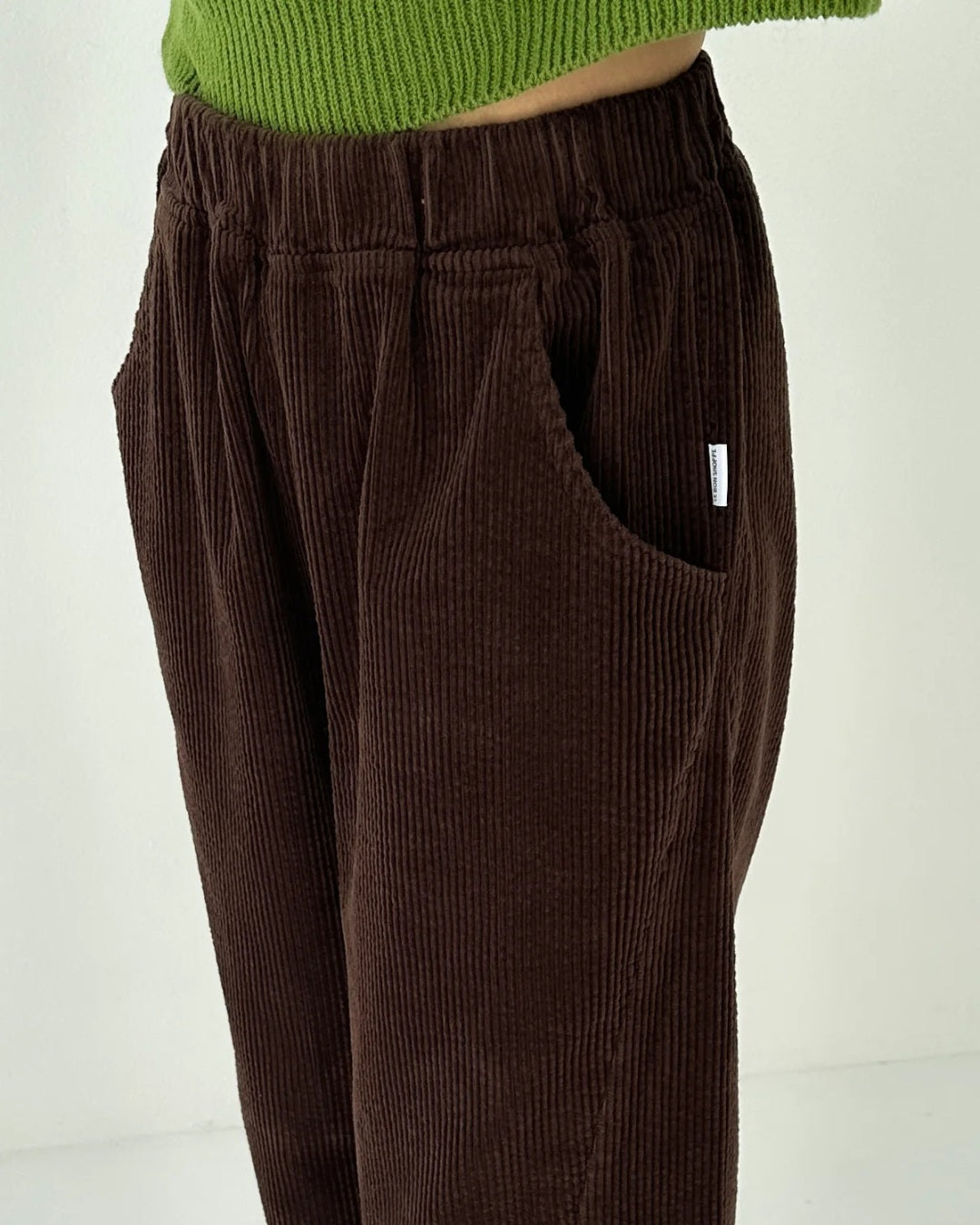 Soft Corduroy Arc Pants