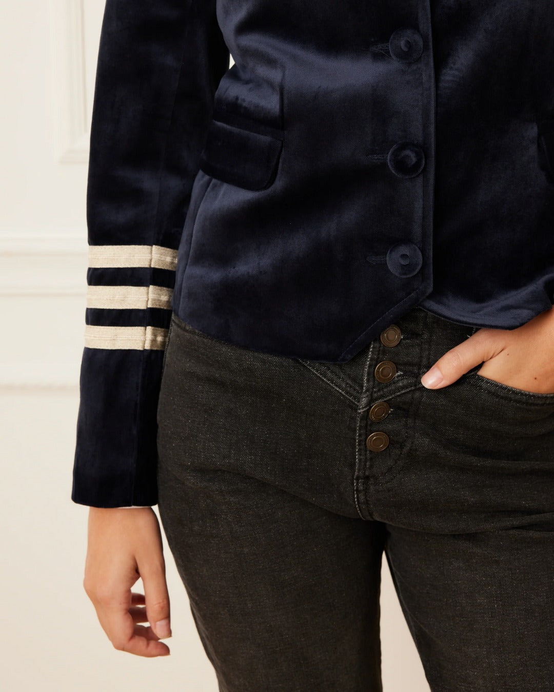 Velour Violin Jacket