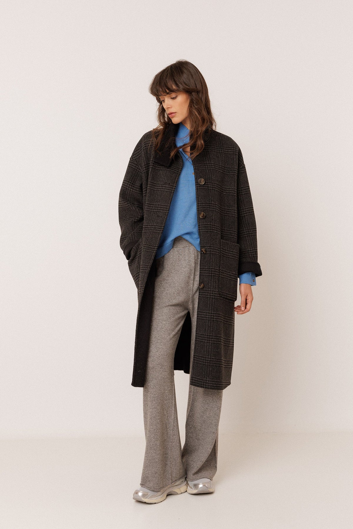 Reversible Wool Coat