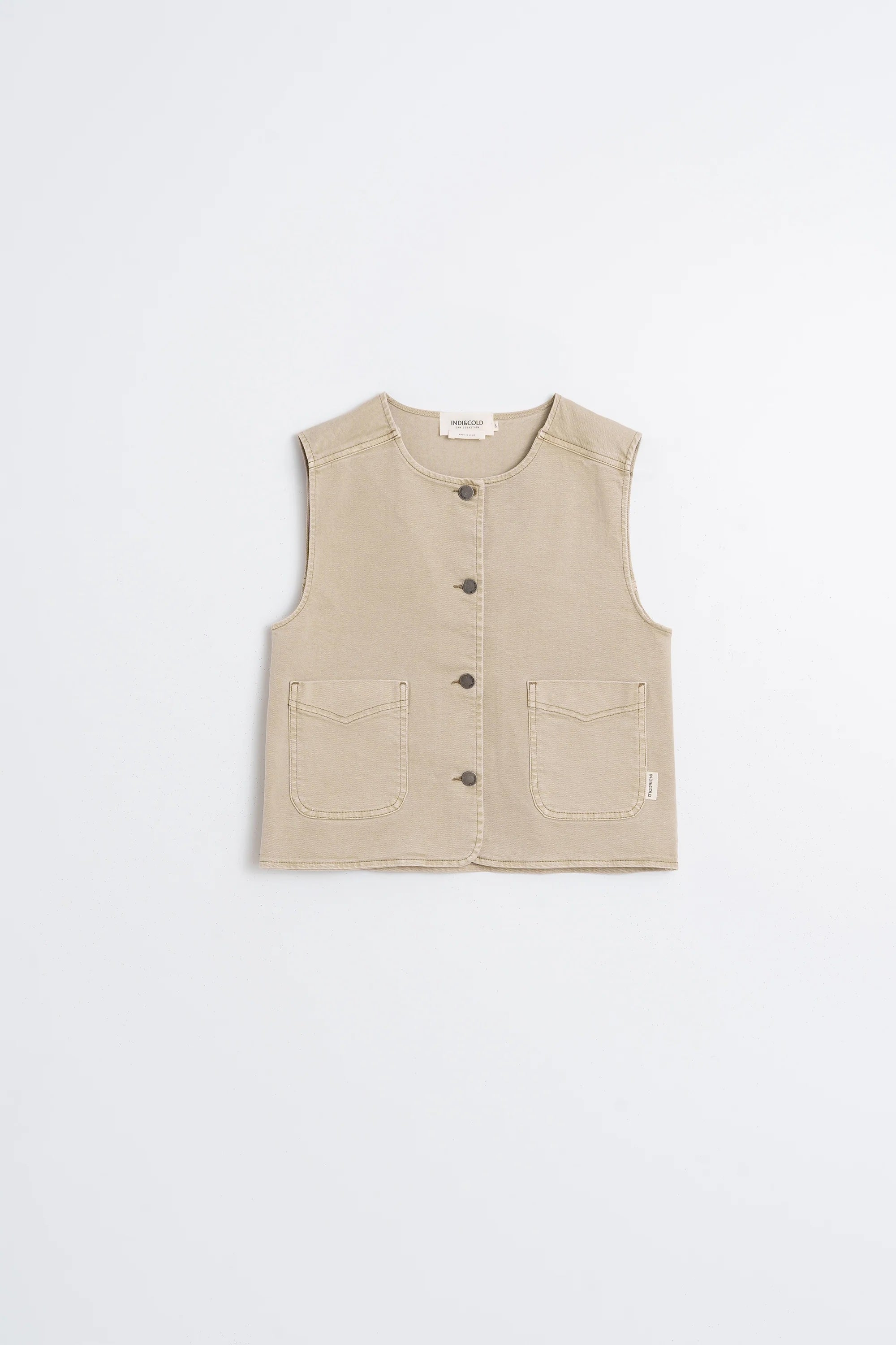 Cotton Twill Vest