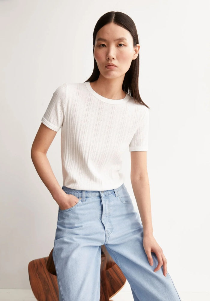 Pointelle T-Shirt