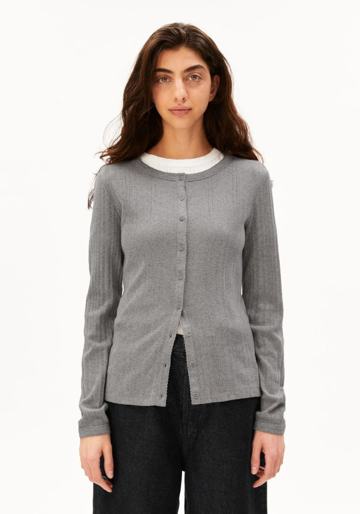 Pointelle Cardigan