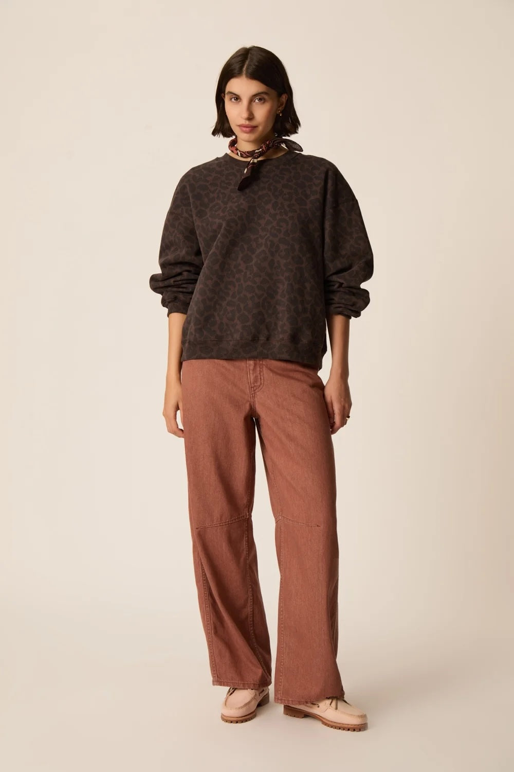 Jacinthe Leopard Sweatshirt