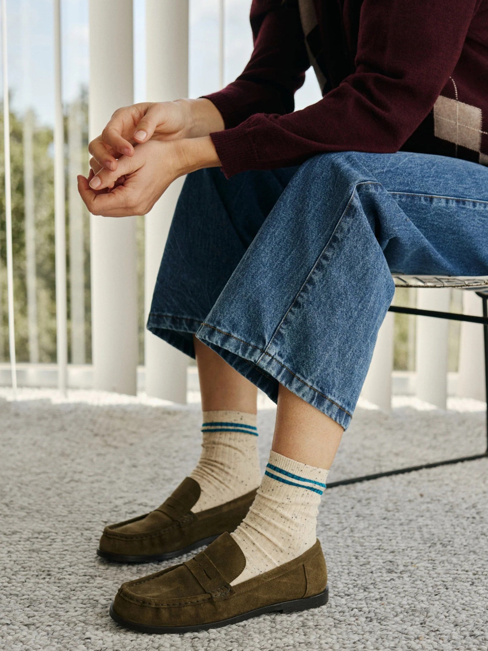 Suede Leather Moccasin