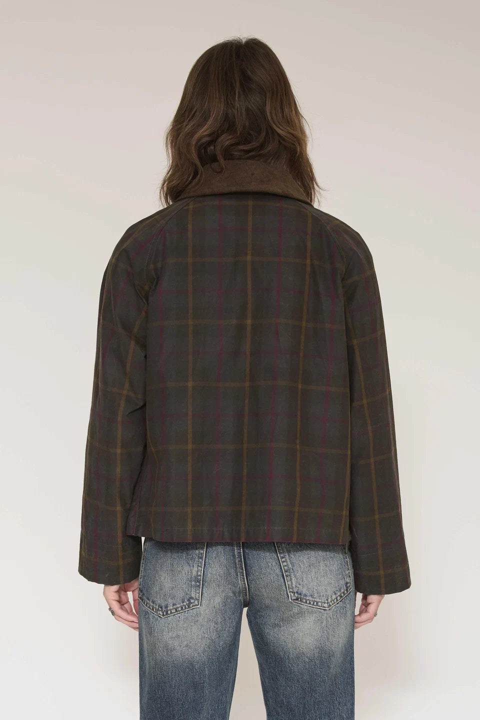 Mariela Waxed Cotton Short Coat