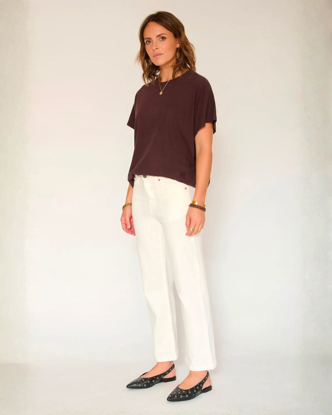 Linda Cotton Denim - Ivory