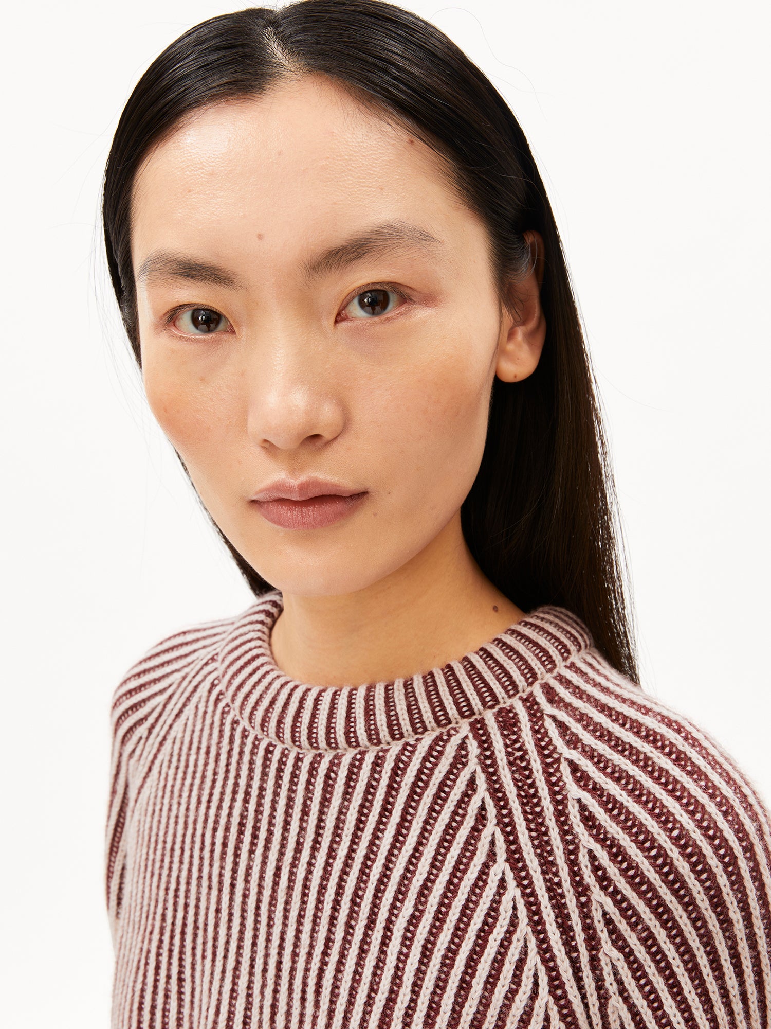 Rib Artwork Knit Sweater