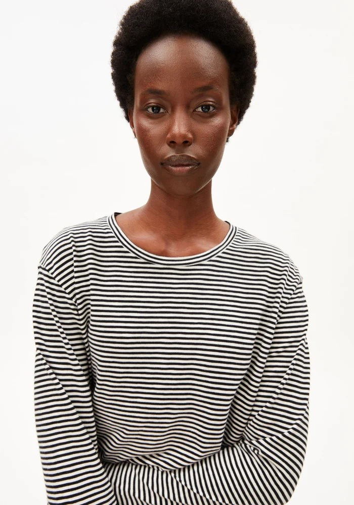 Slub Jersey Stripe Longsleeve