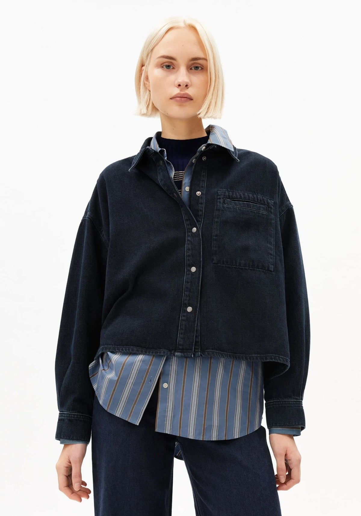 Nalaani Denim Blouse