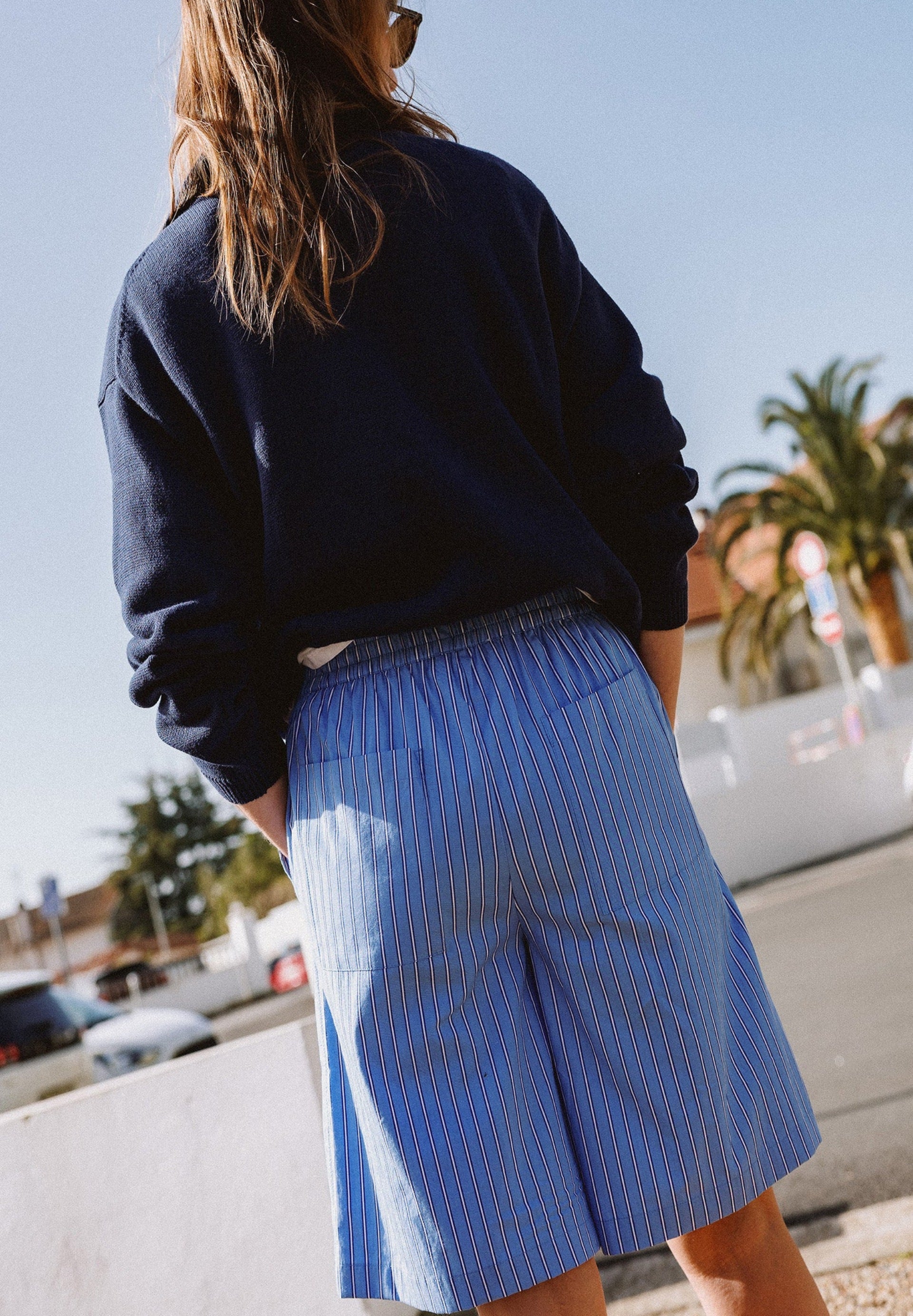 Cotton Zip-Up Sweater