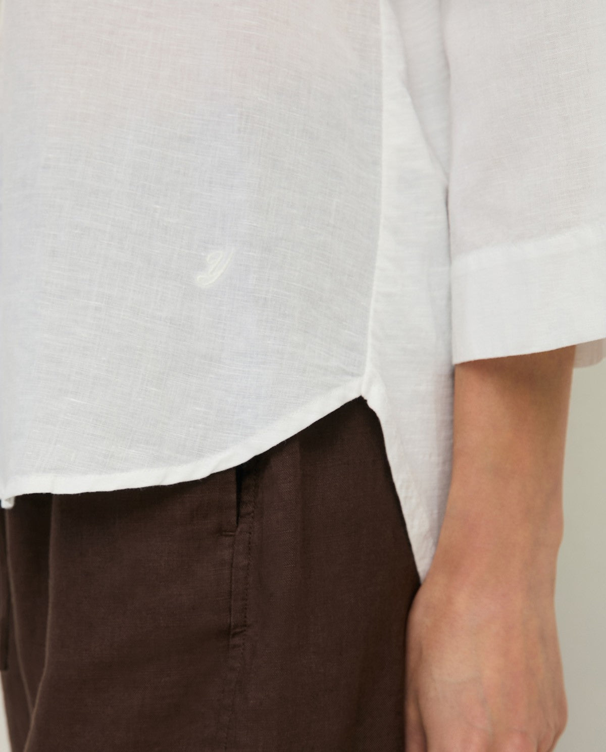 Claudie Quarter Sleeve Shirt