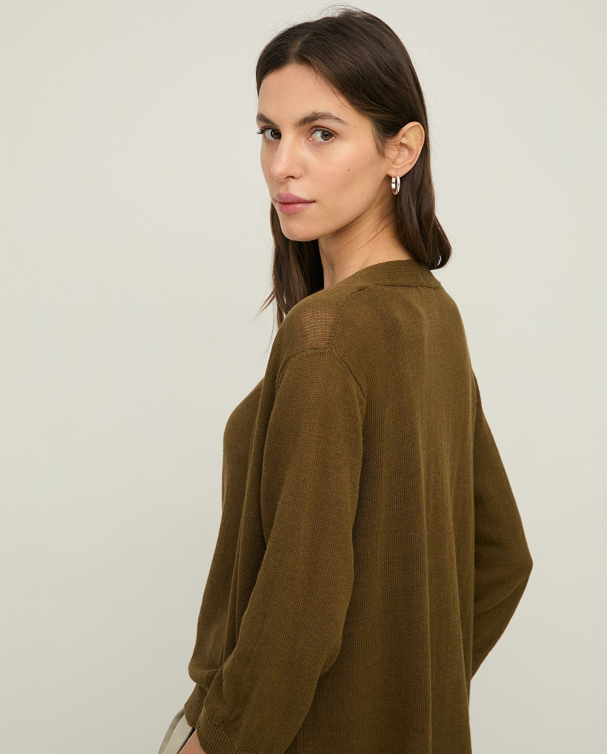 Charlotte Linen Cardigan