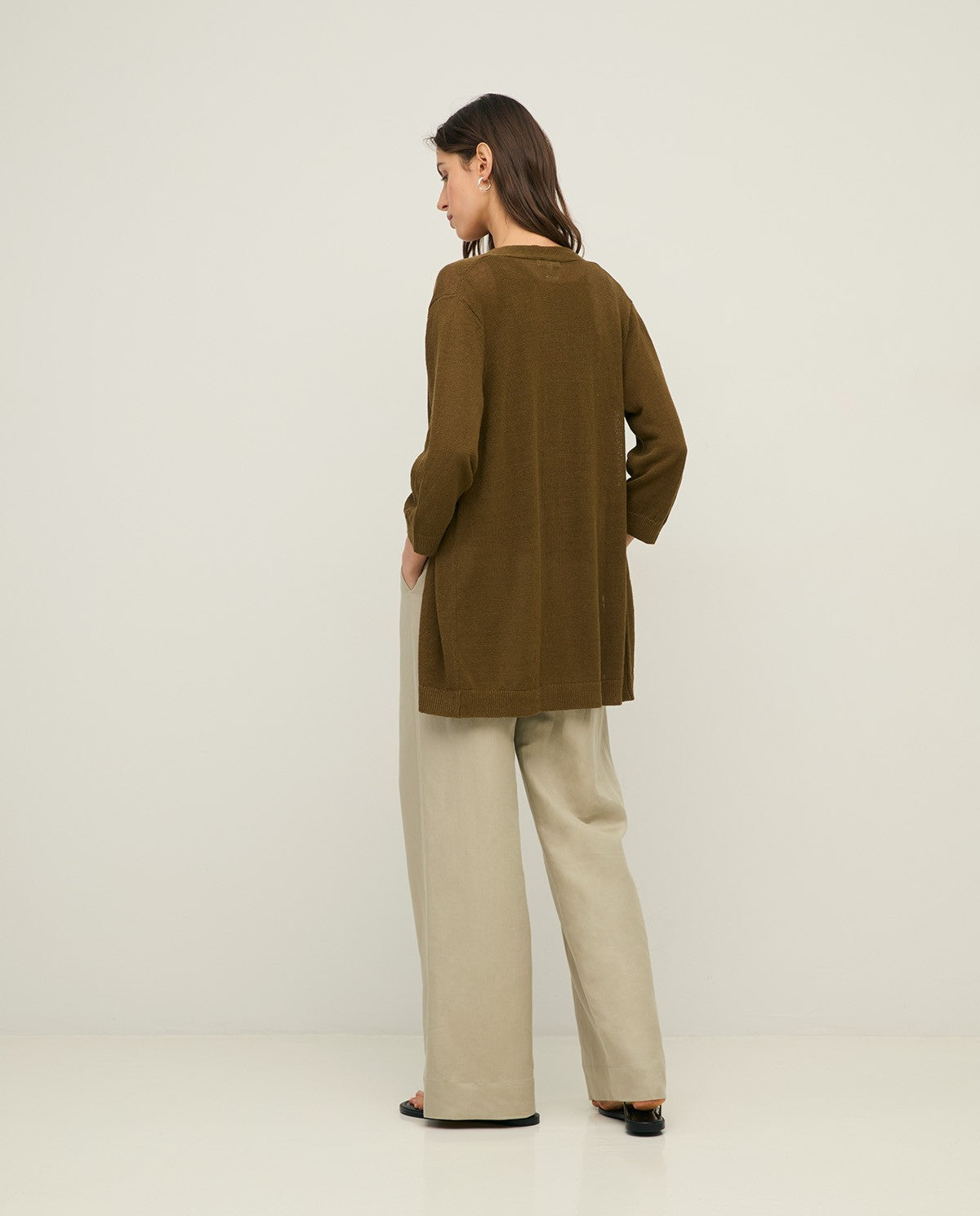 Charlotte Linen Cardigan