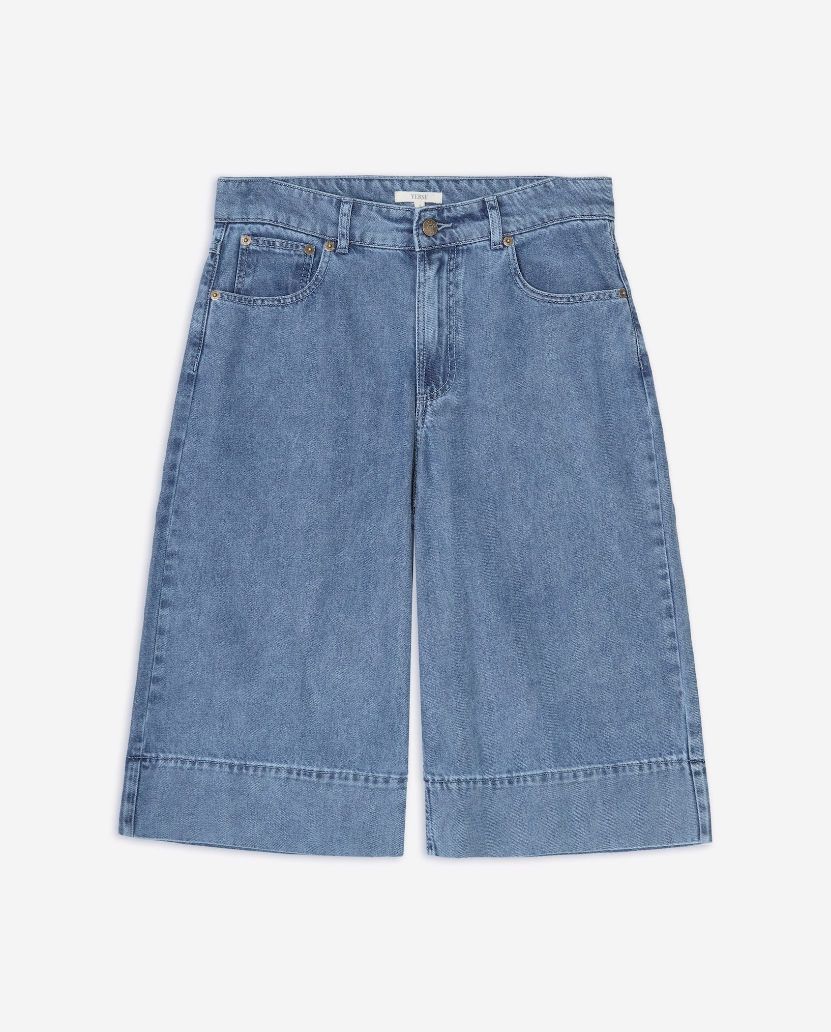 Cleo Denim Bermuda Shorts