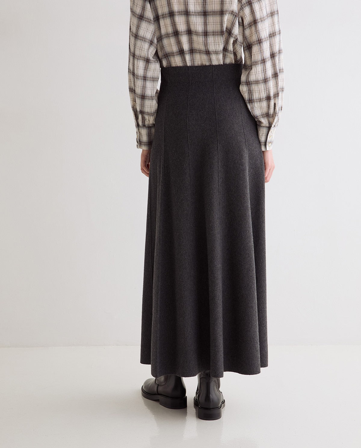 Knit Midi Skirt
