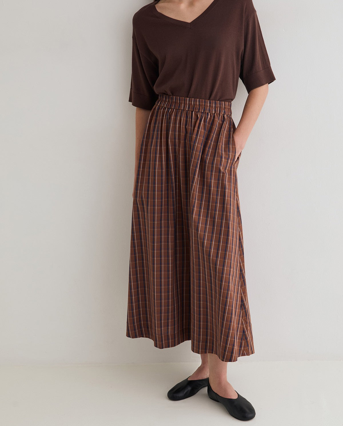 Poplin Skirt