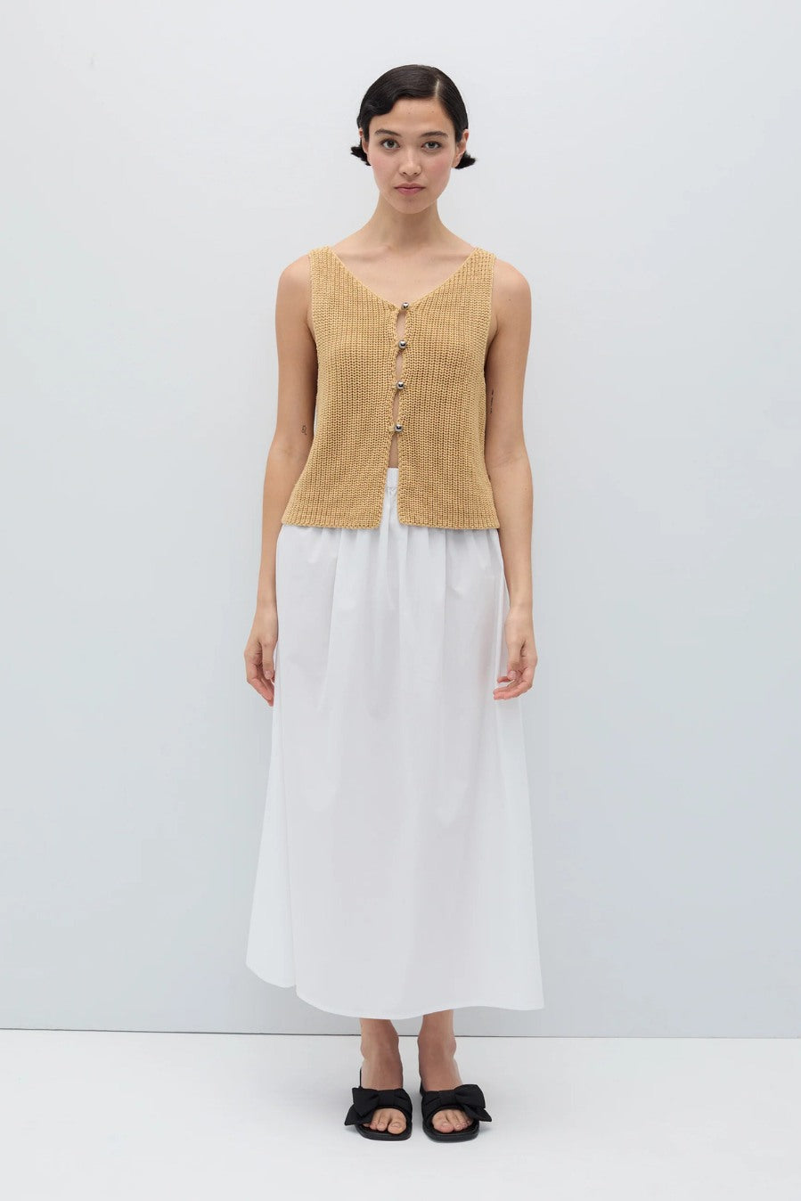 Fisher Poplin Skirt