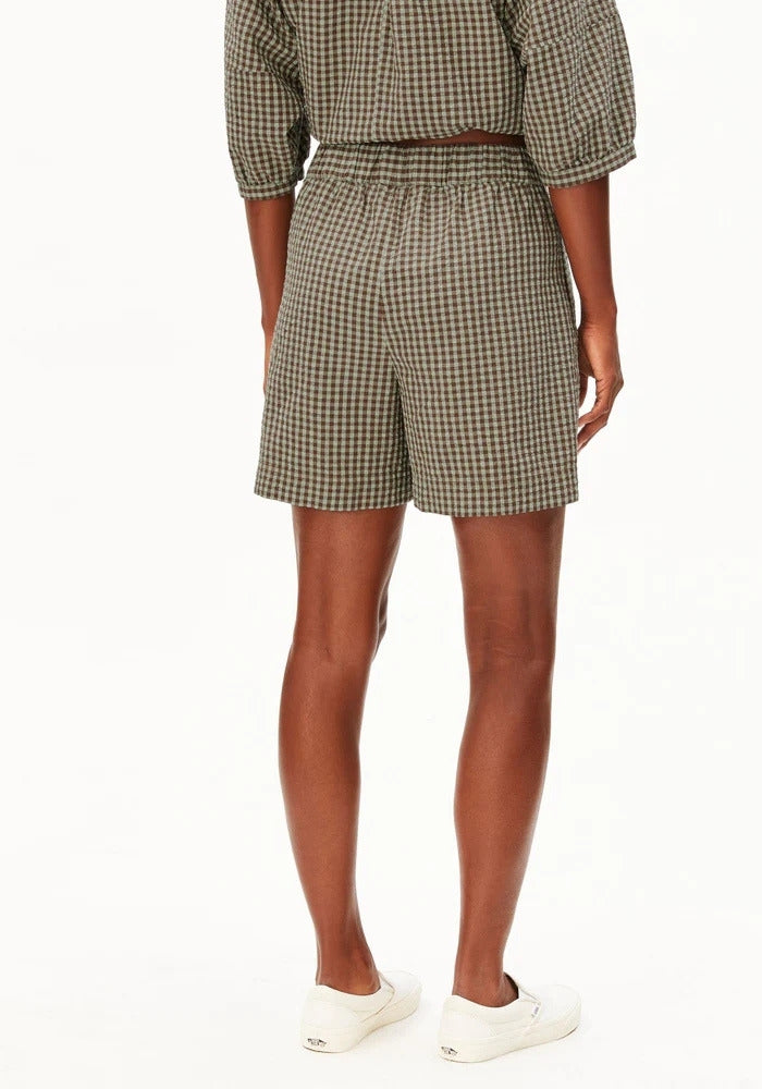 Vichy Seersucker Shorts