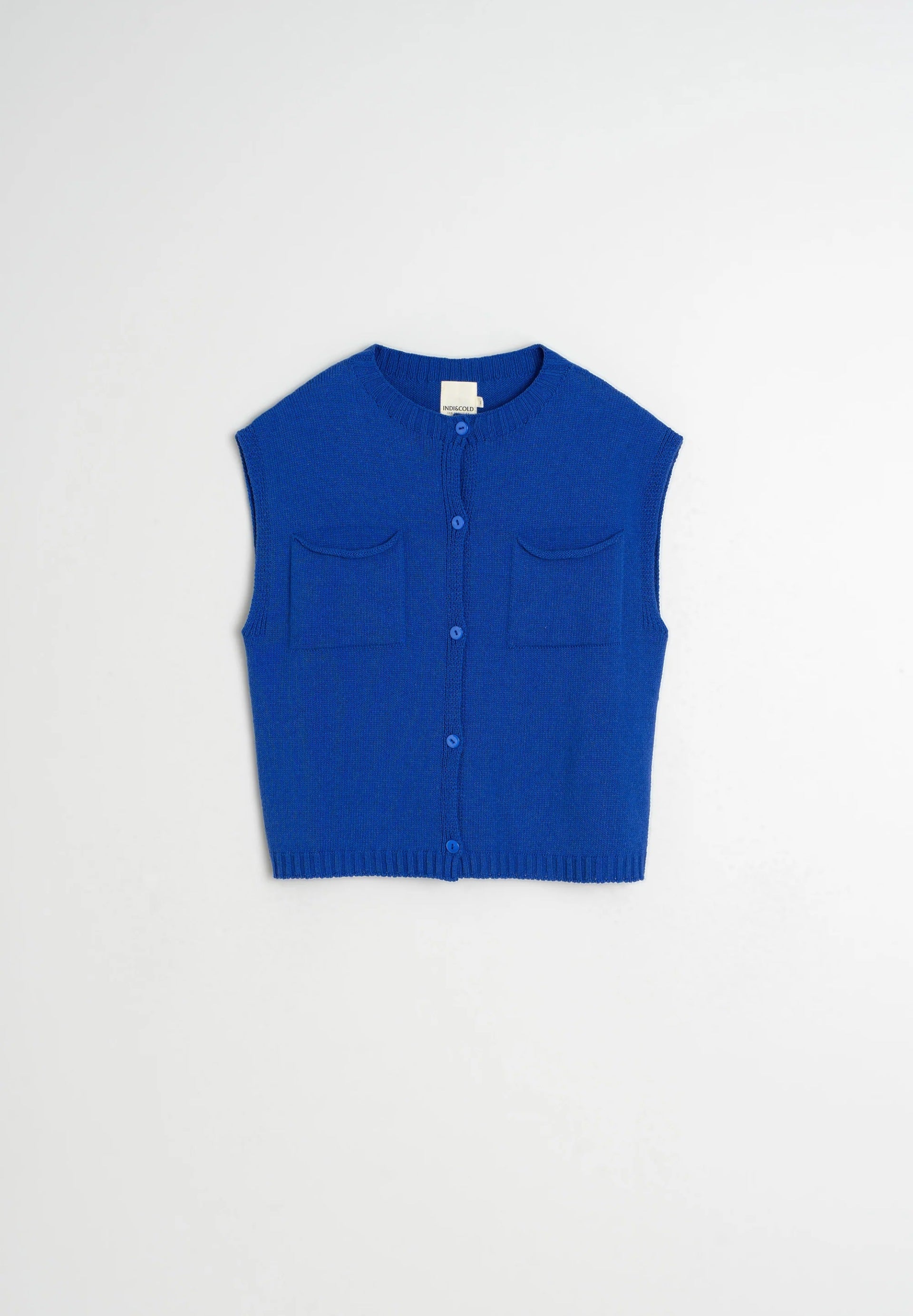 Boxy Vest With Pockets