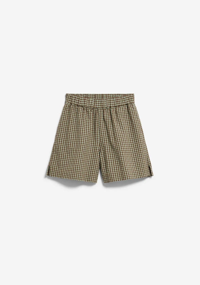 Vichy Seersucker Shorts