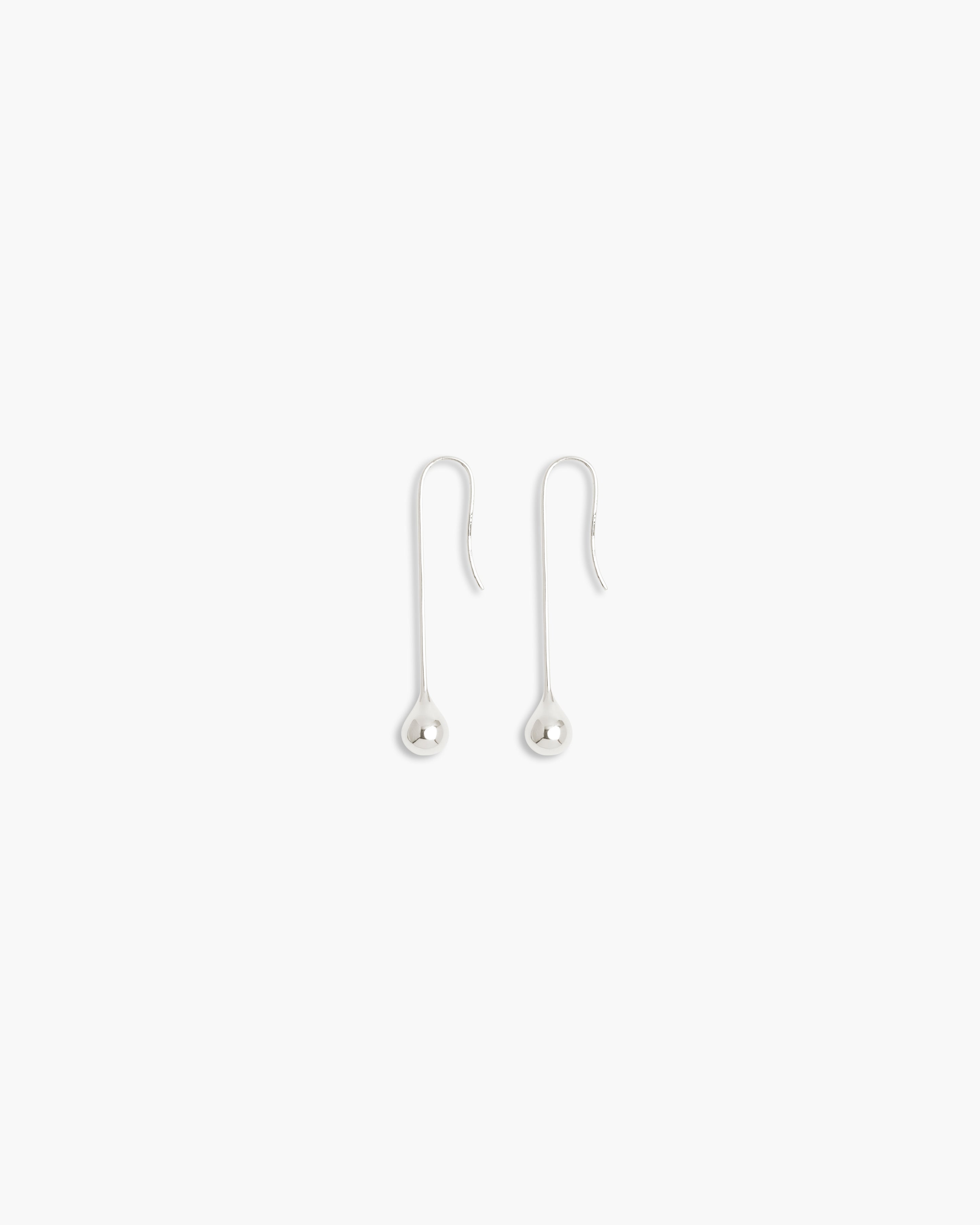 Datura Long Drop Earrings