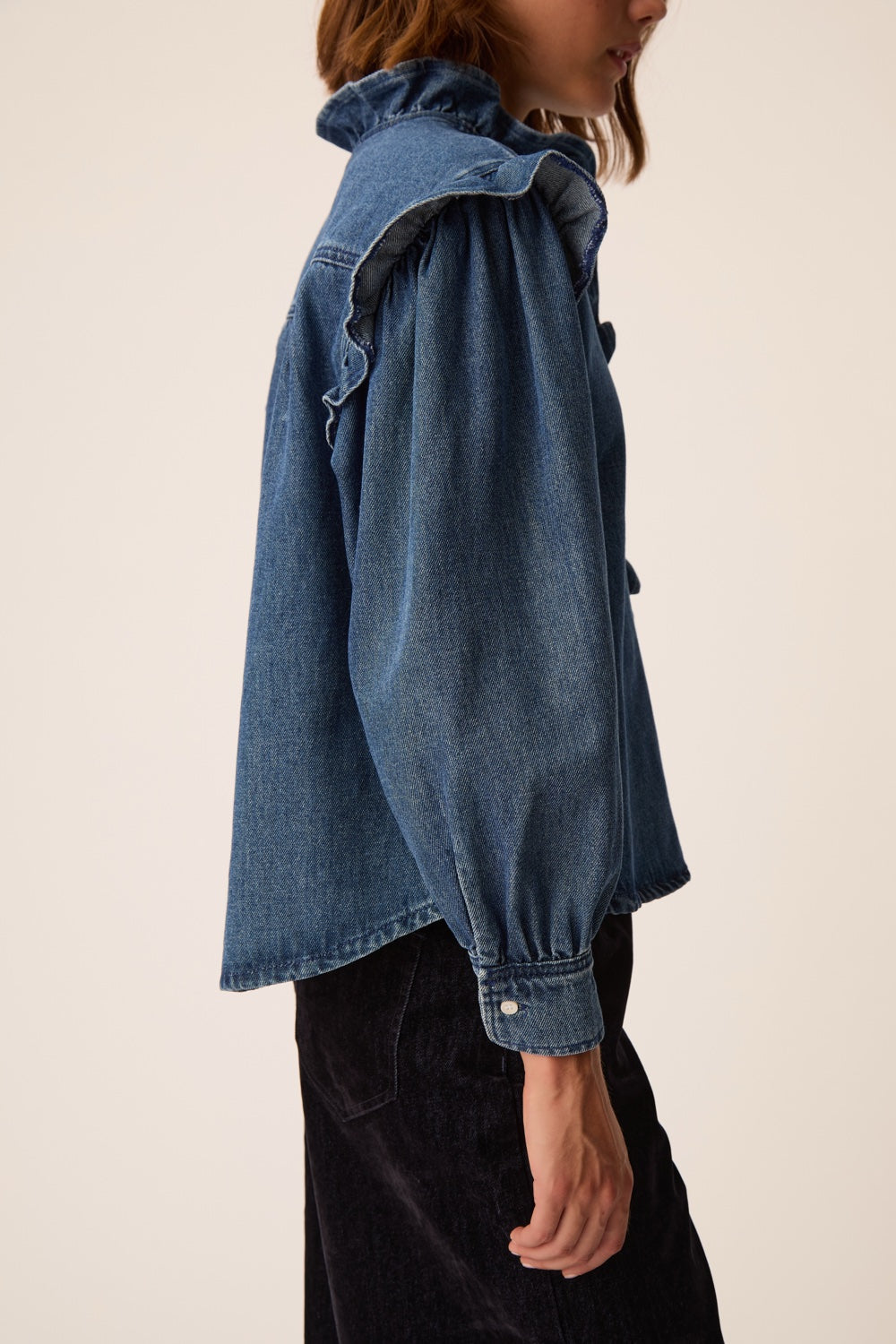 Lazou Denim Shirt