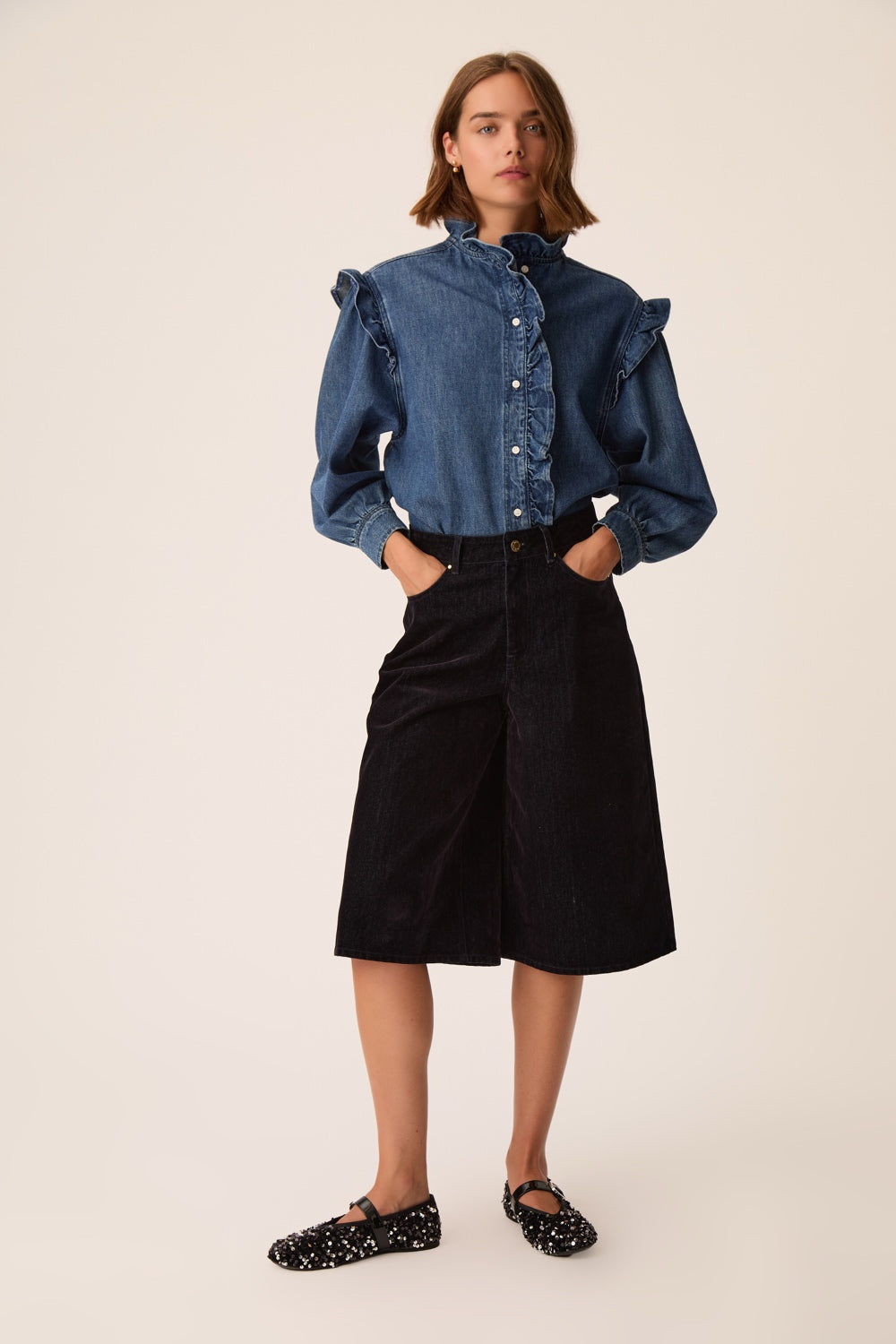 Lazou Denim Shirt