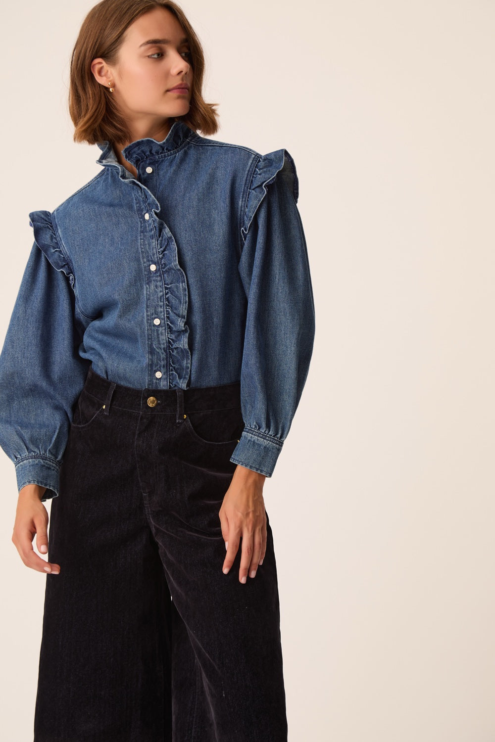 Lazou Denim Shirt