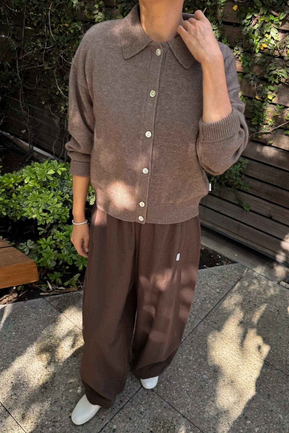 Lou Cashmere Wool Cardigan