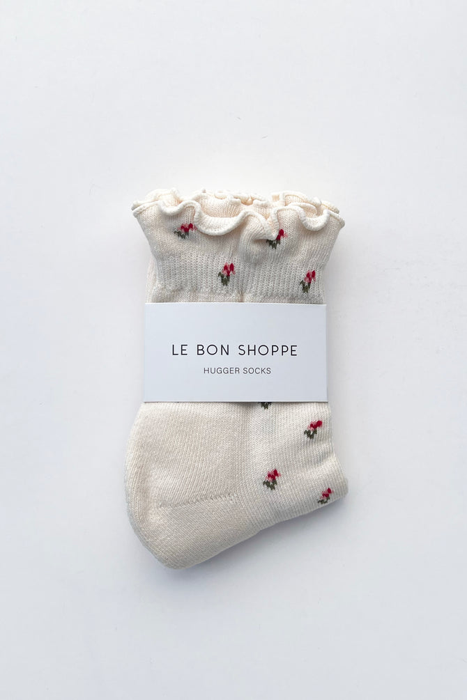 Ruffled Hugger Socks