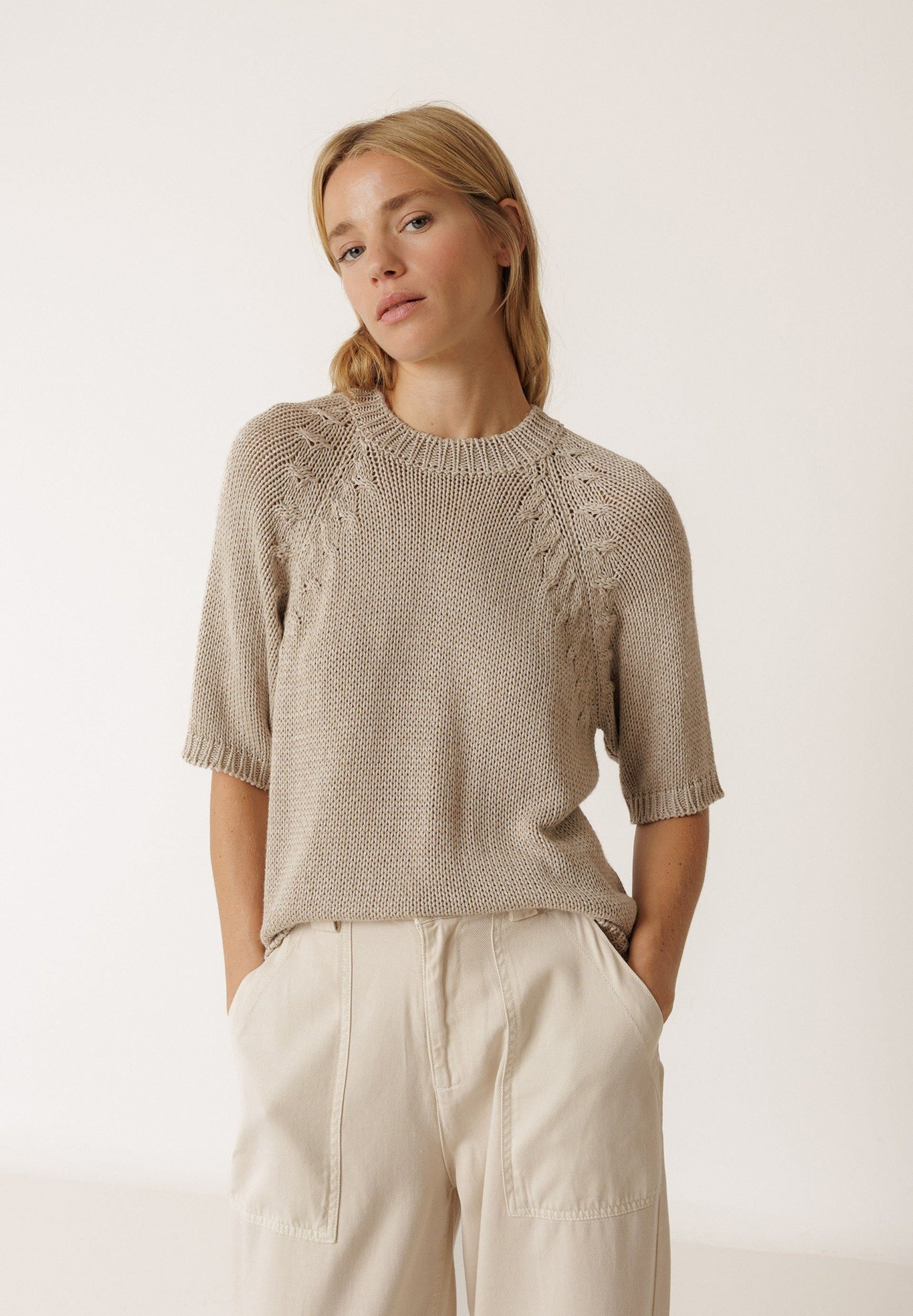 Ribbon Stitch Sweater