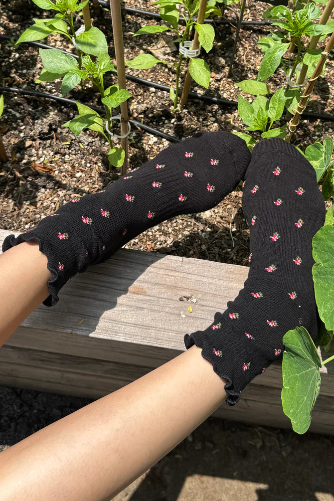 Ruffled Hugger Socks