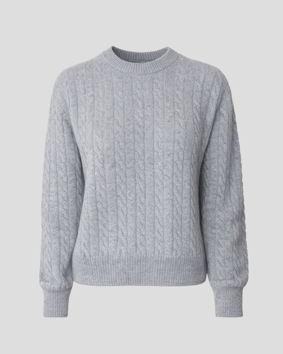 Cable Knit Cashmere Sweater