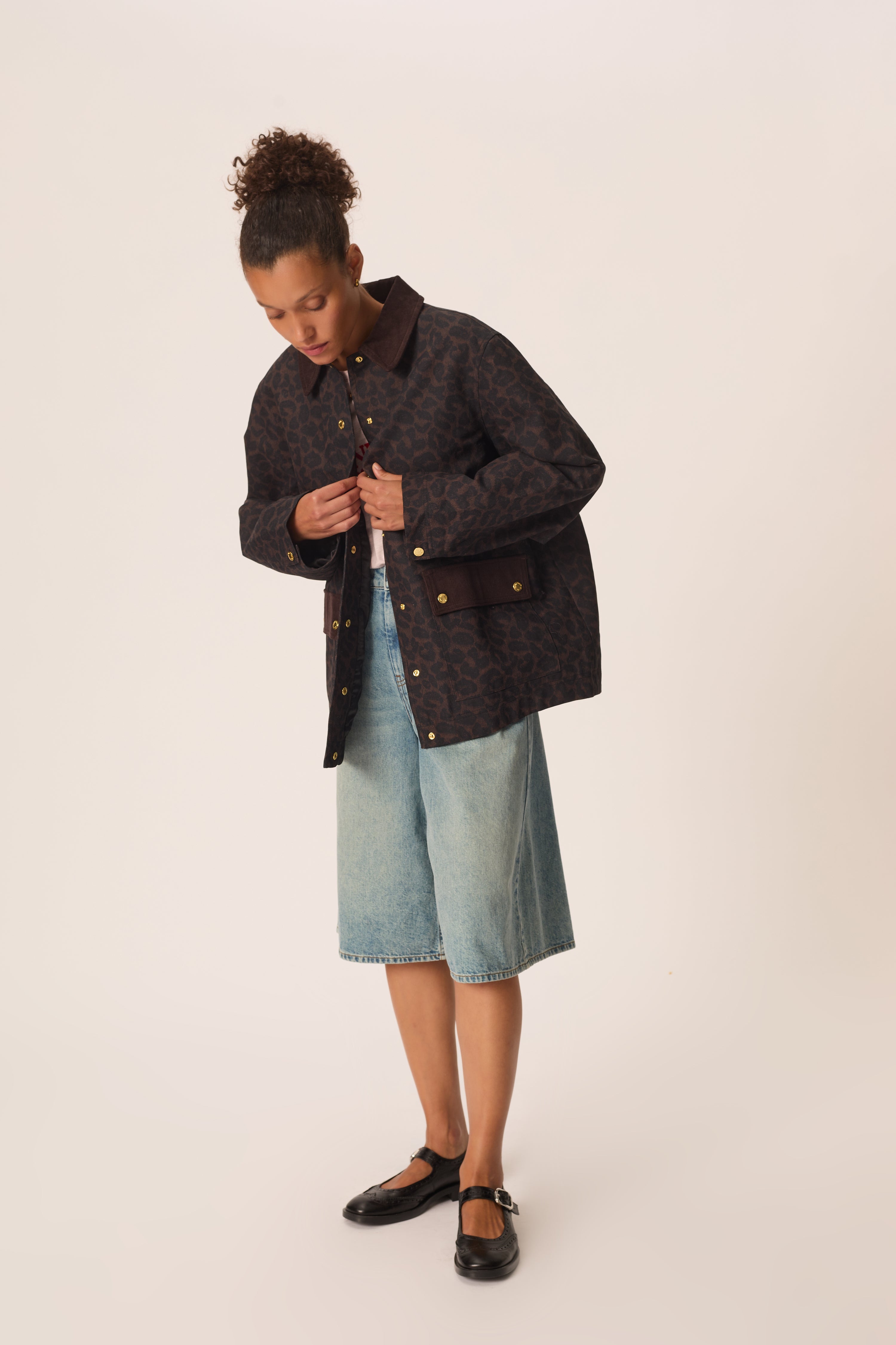 Yolanda Leopard Jacket