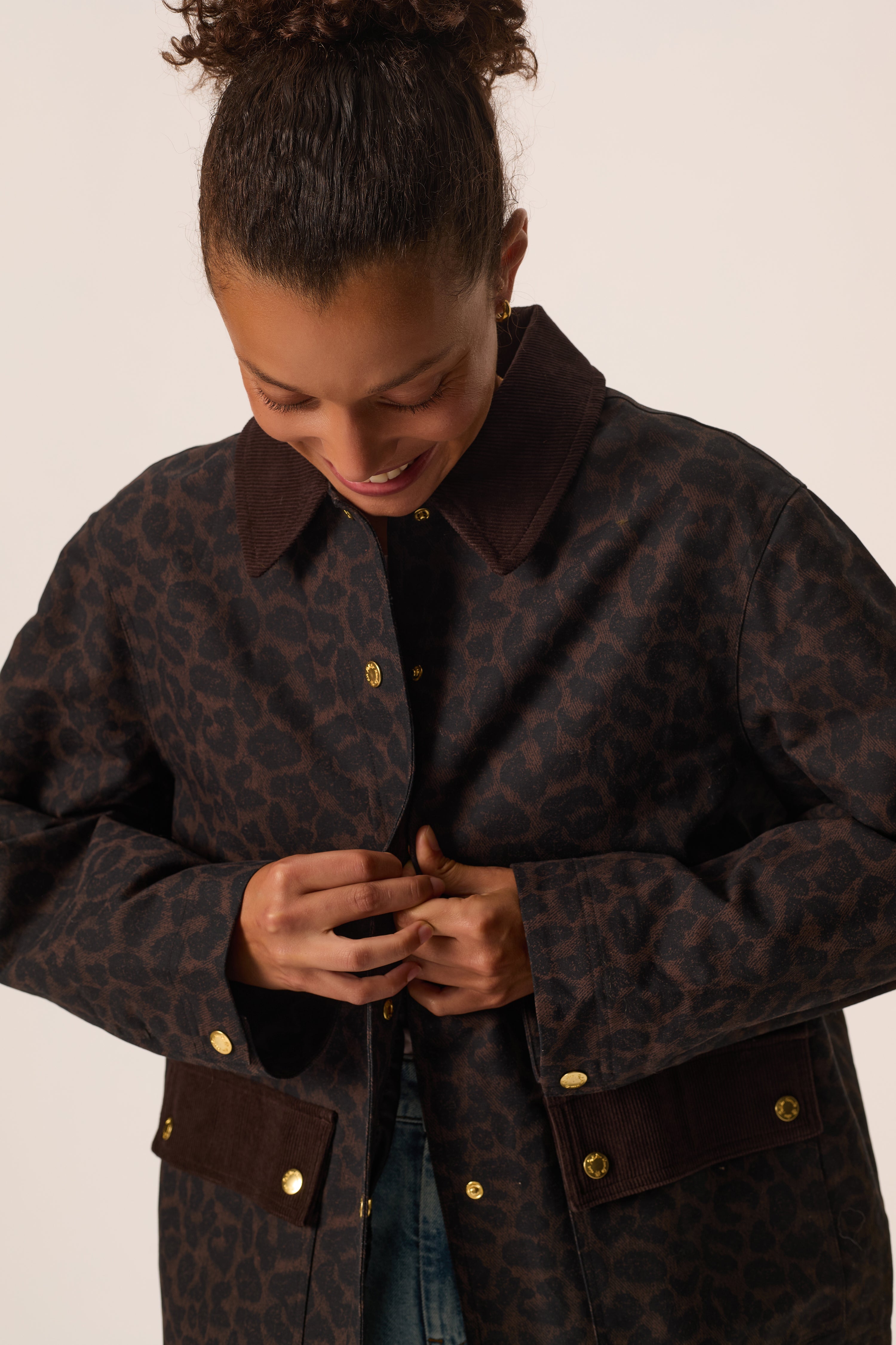 Yolanda Leopard Jacket