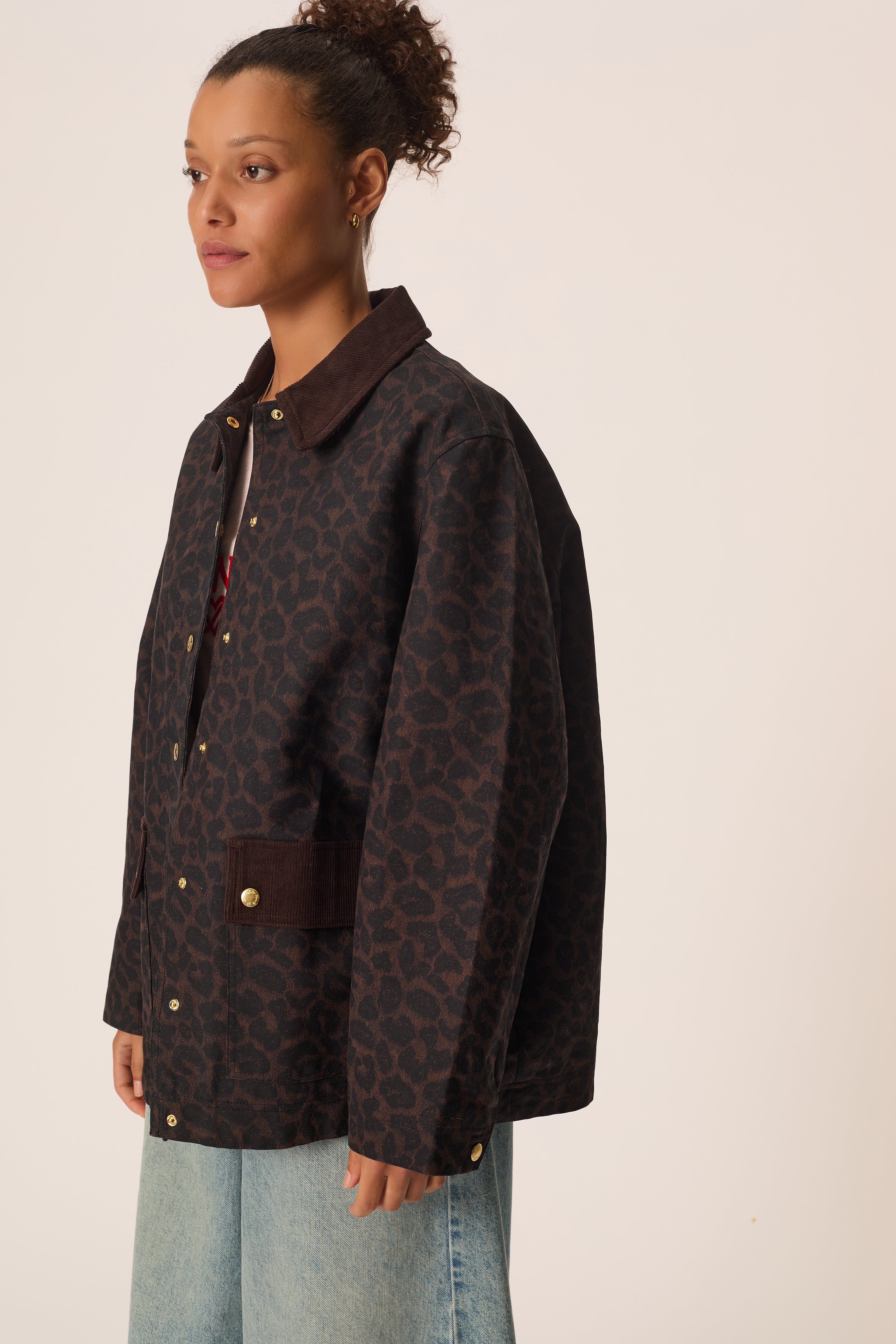 Yolanda Leopard Jacket