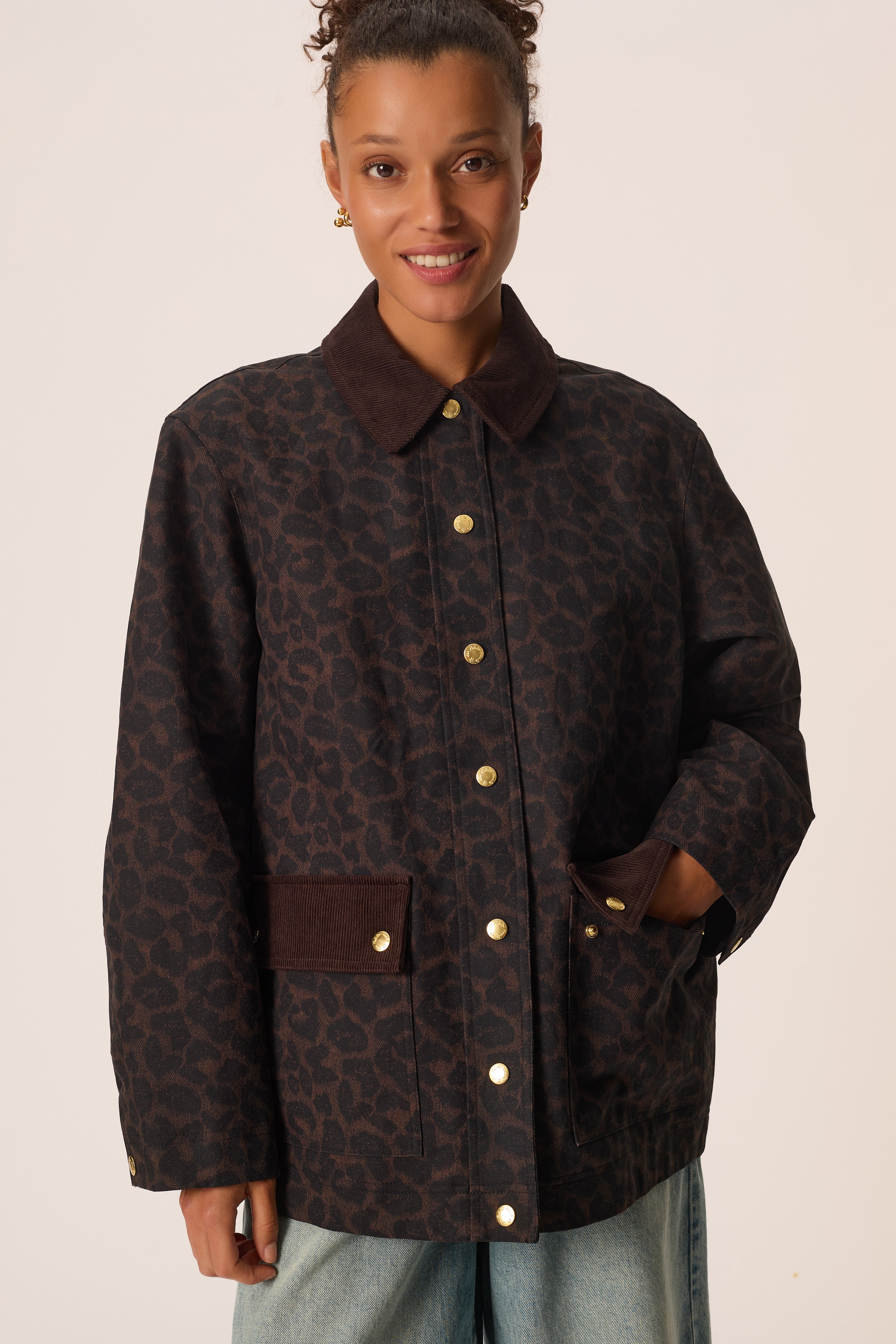 Yolanda Leopard Jacket