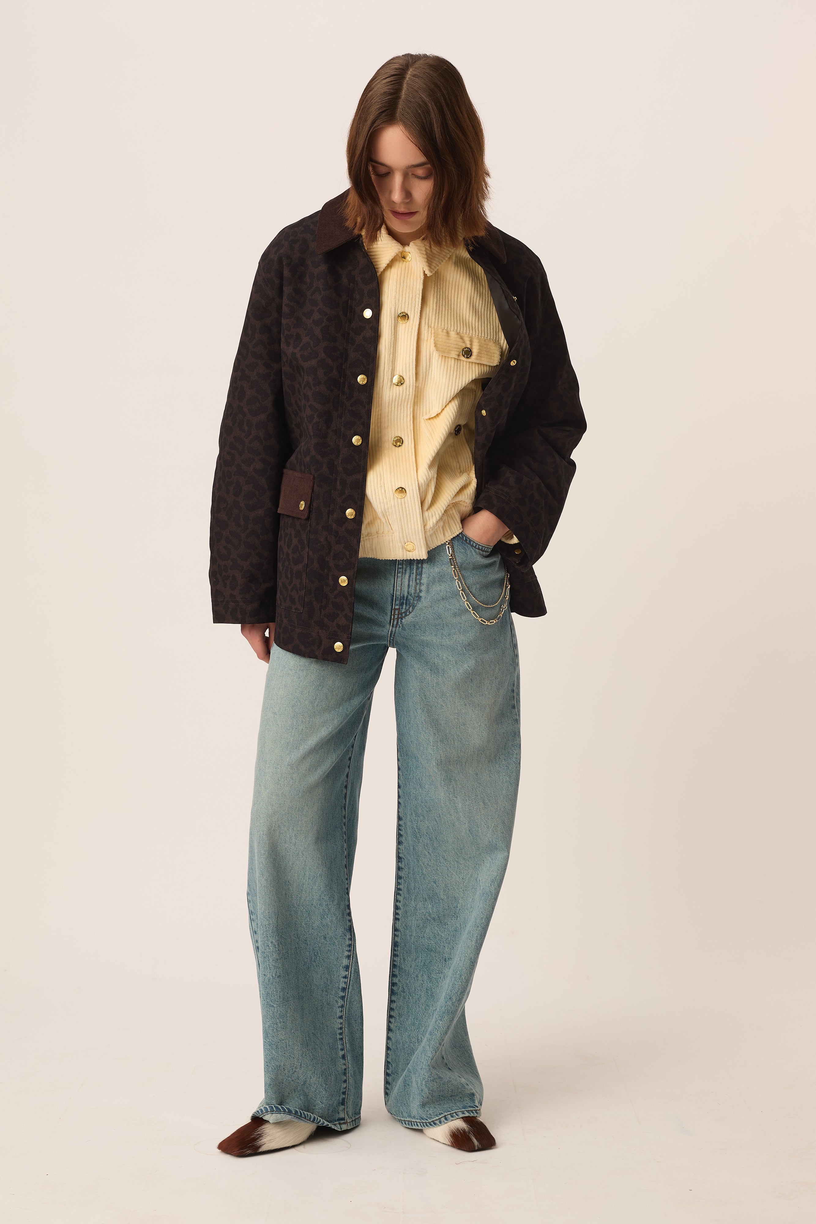 Yolanda Leopard Jacket