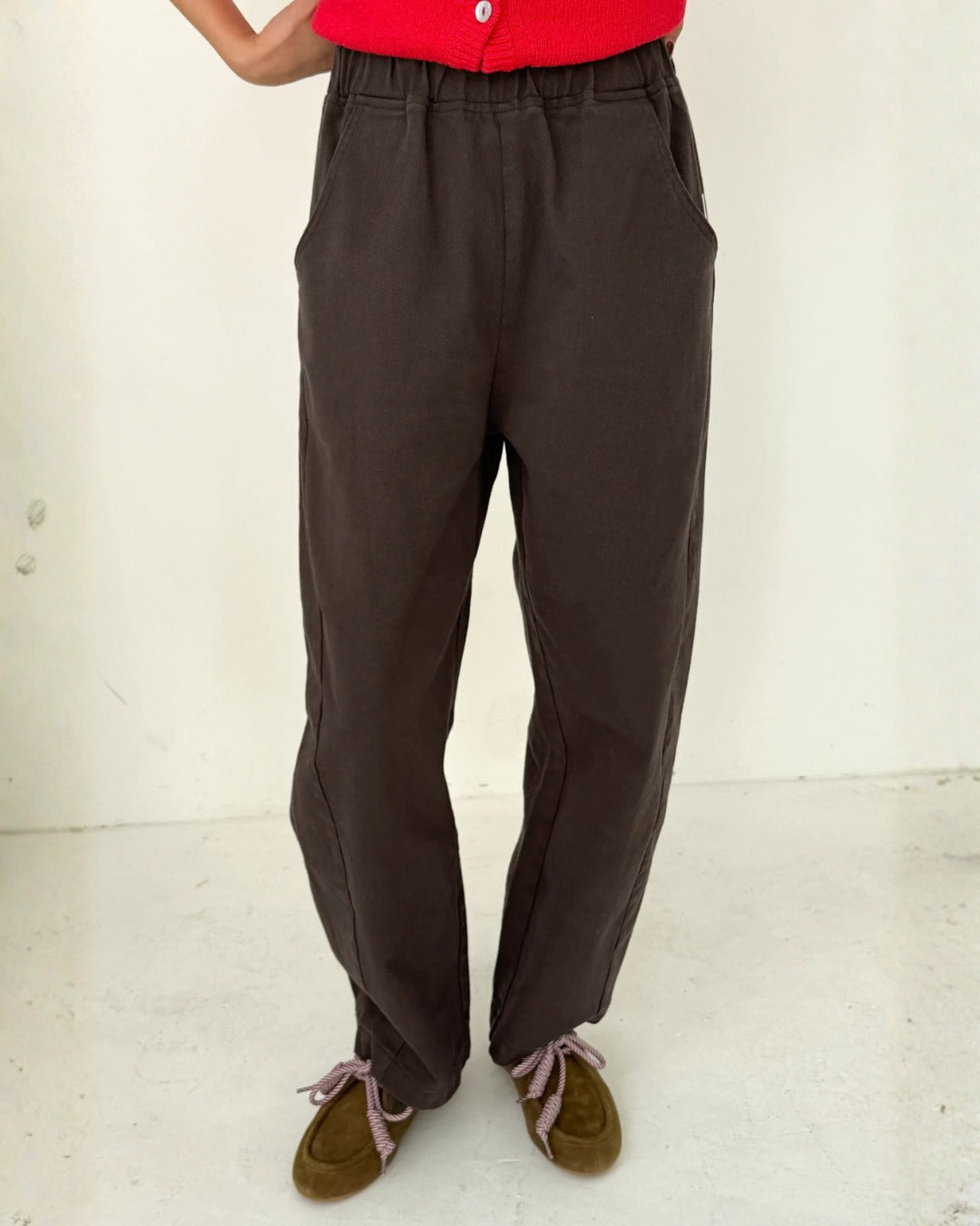 Arc Pants – Modern Barrel Pants | Le Bon Shoppe | Apricity