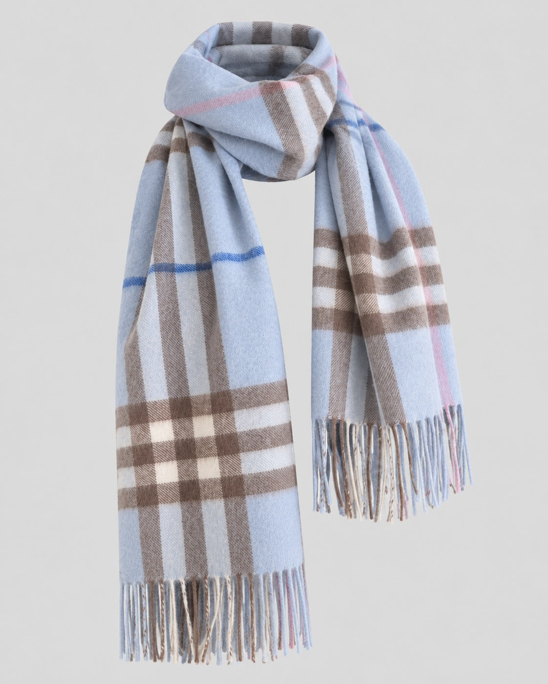 Cashmere Plaid Scarf