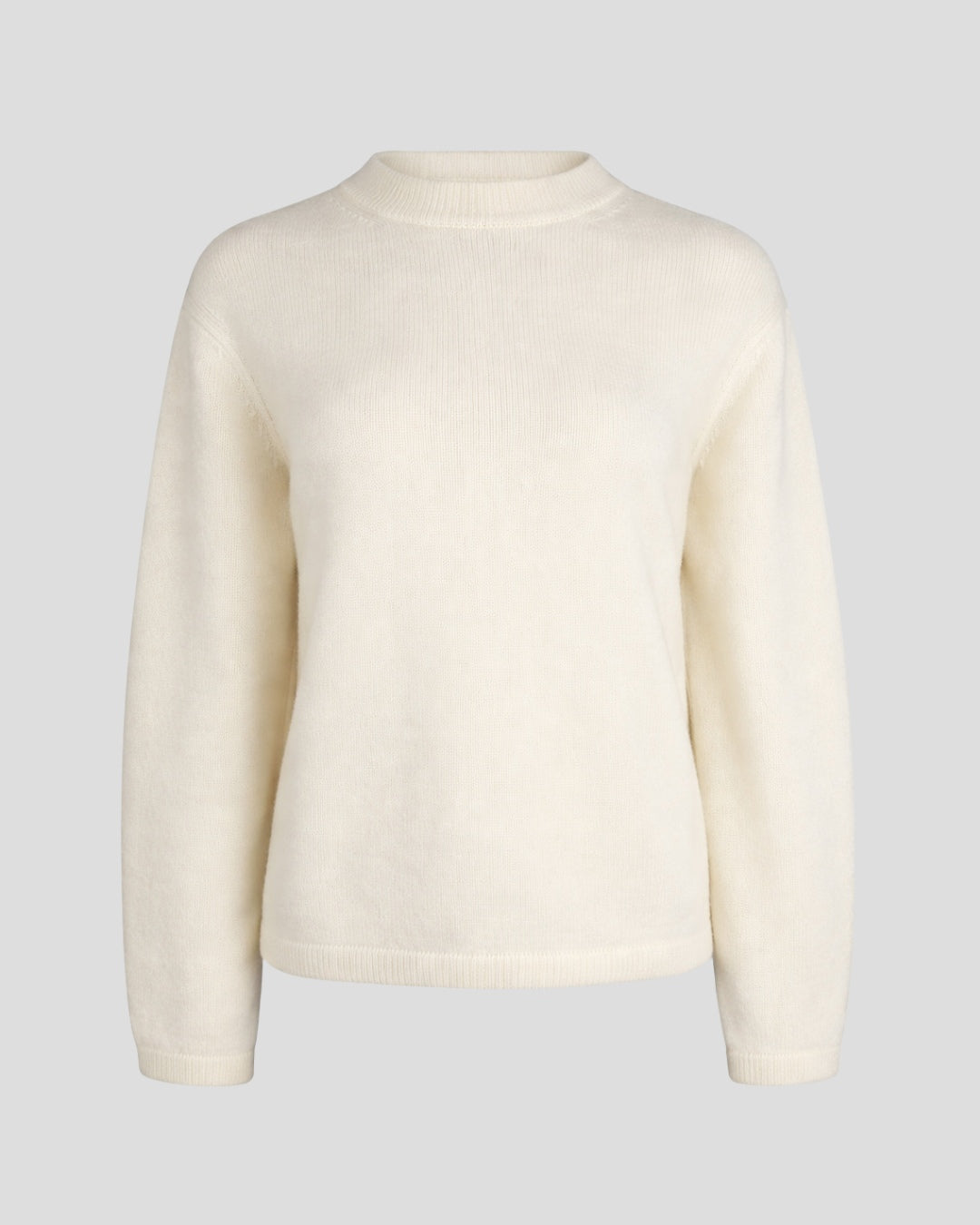 Balloon Sleeve Cashmere Sweater