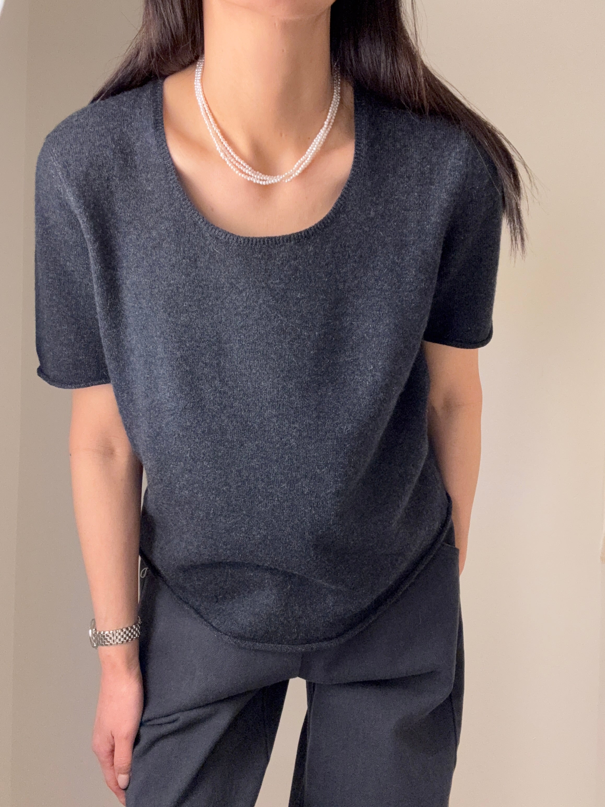 Cashmere T-shirt
