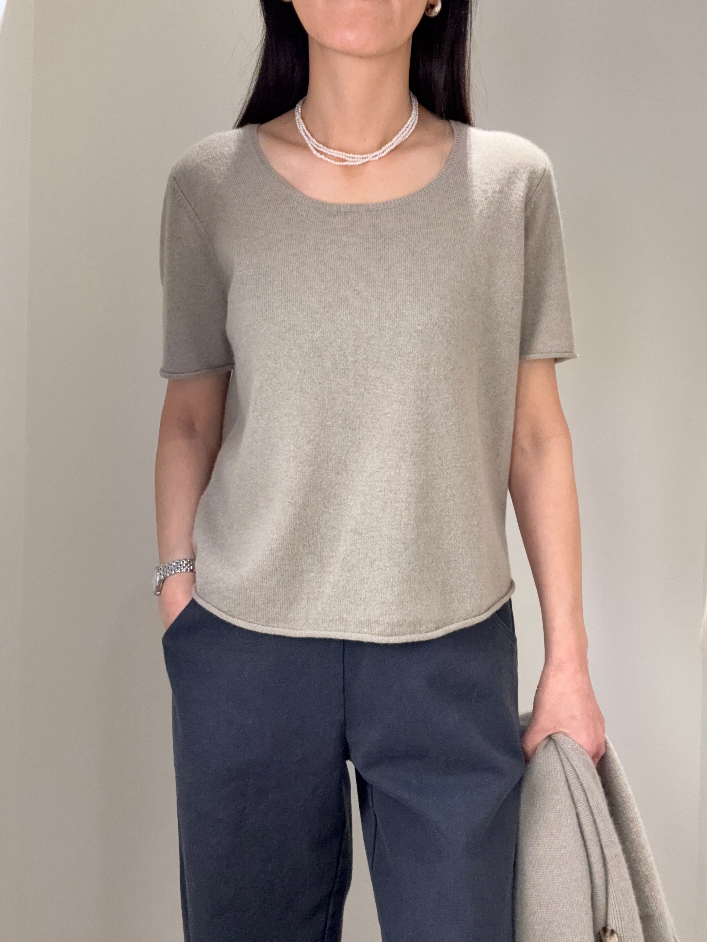Cashmere T-shirt