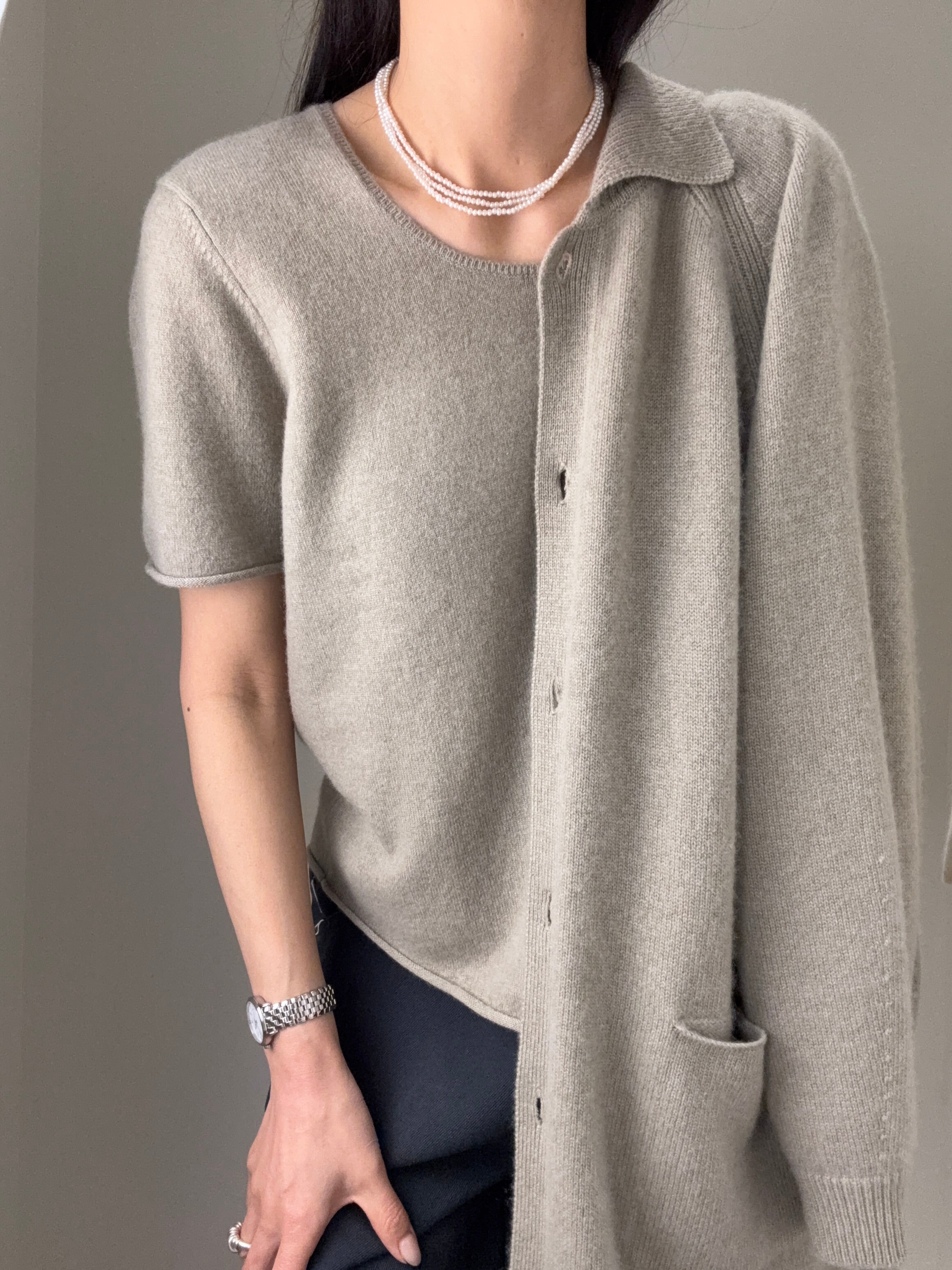 Cashmere T-shirt
