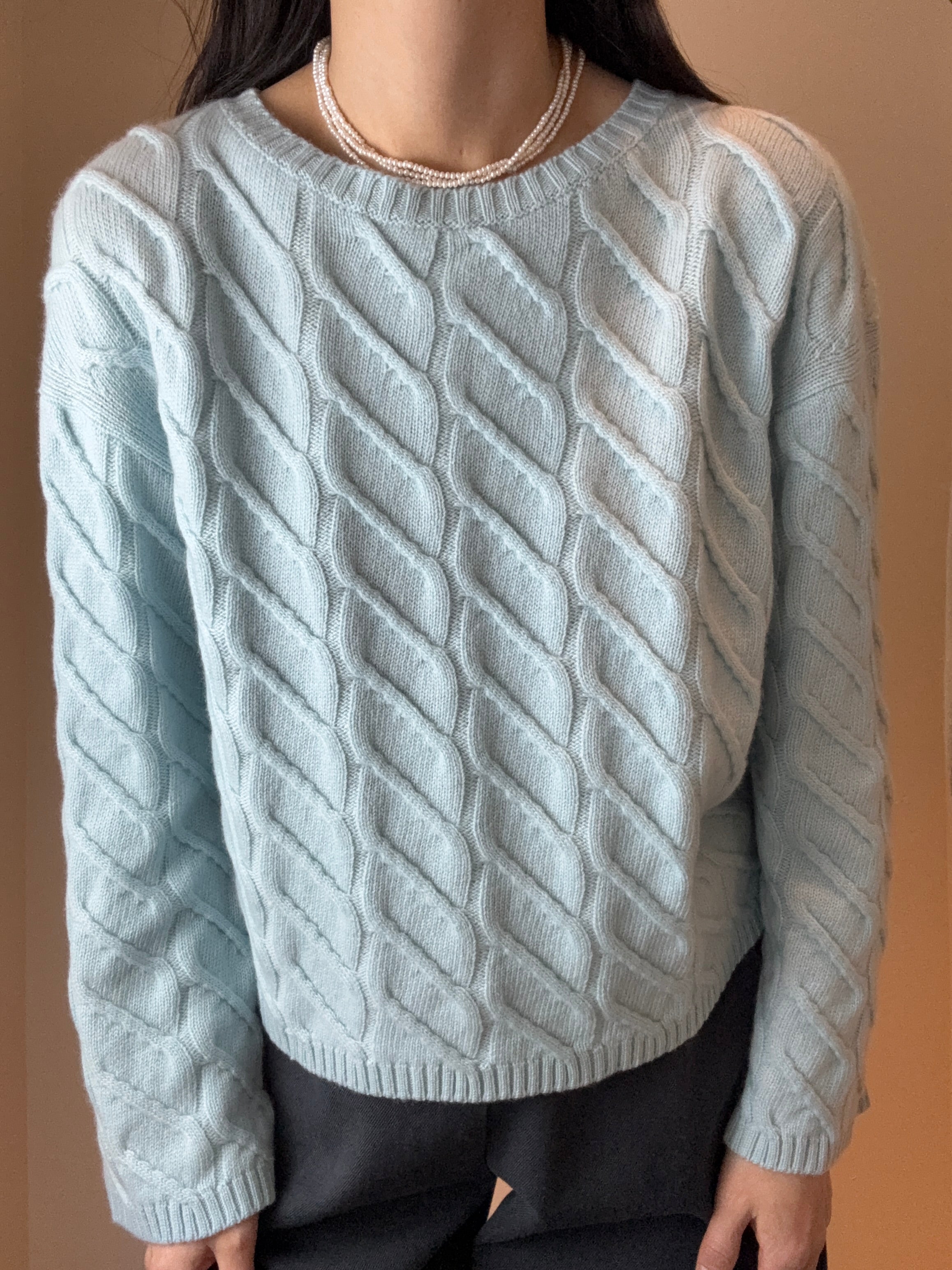 Twist Stitch Cashmere Sweater