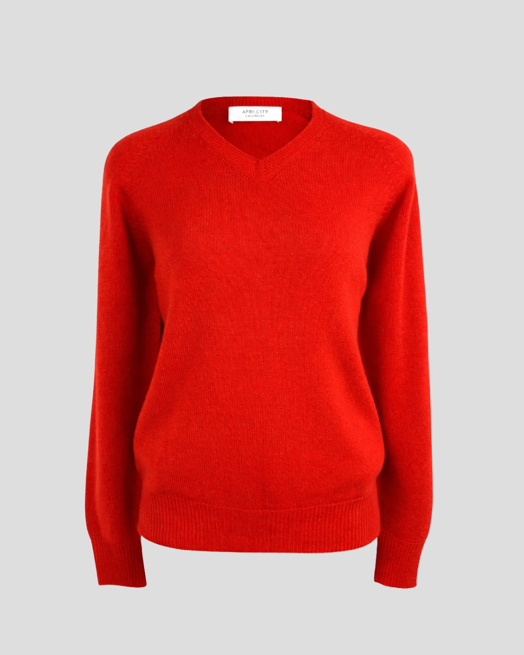 Essential Cashmere V-Red