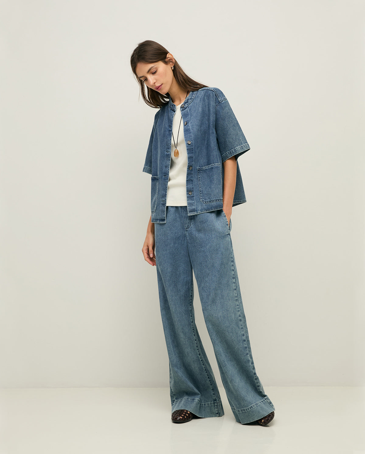 Cleo Lyocell Denim Jacket