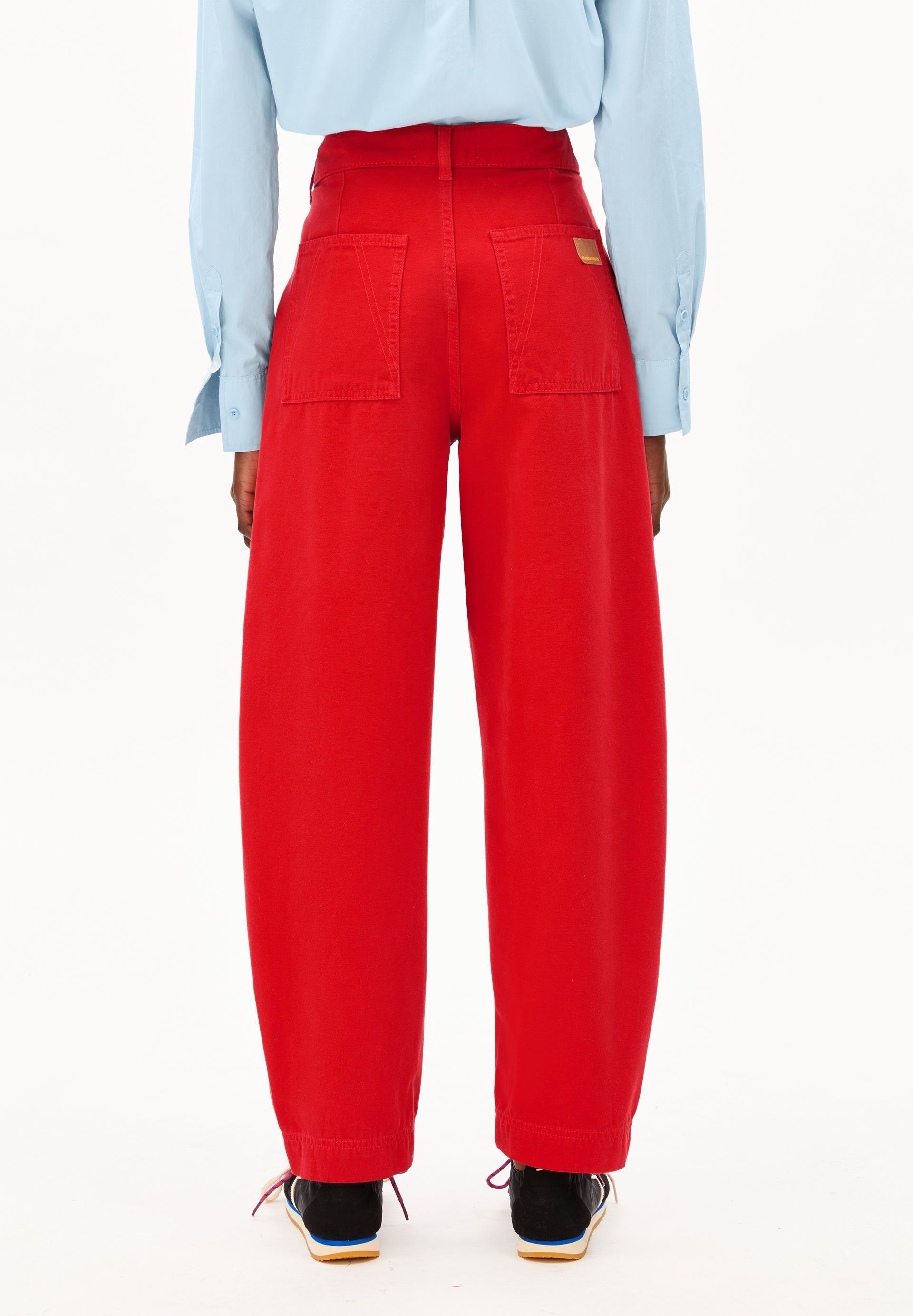 Workwear Canvas Barrel Pant